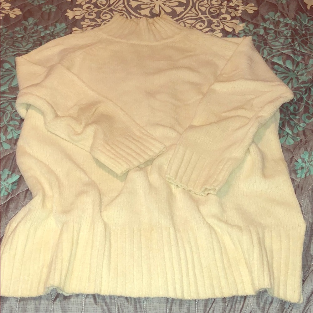 Cream sweater